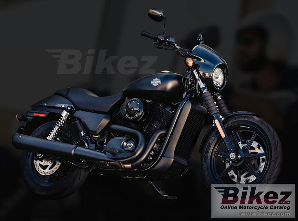 HarleyDavidson Street 500 Dark Custom poster — free download
